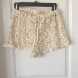 Lace shorts